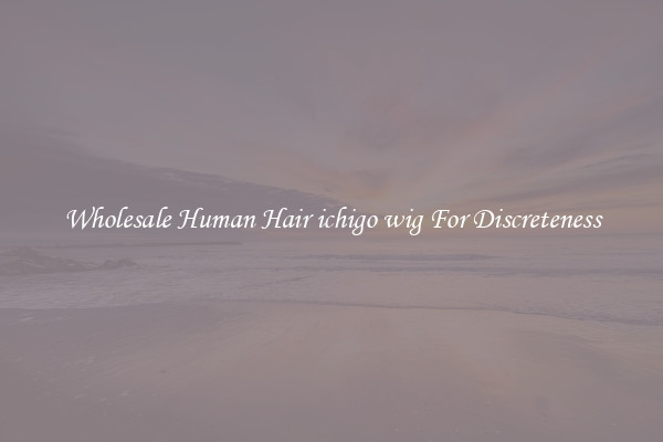 Wholesale Human Hair ichigo wig For Discreteness