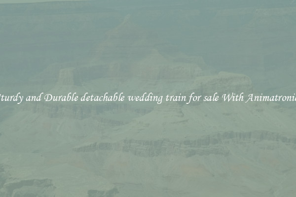 Sturdy and Durable detachable wedding train for sale With Animatronics