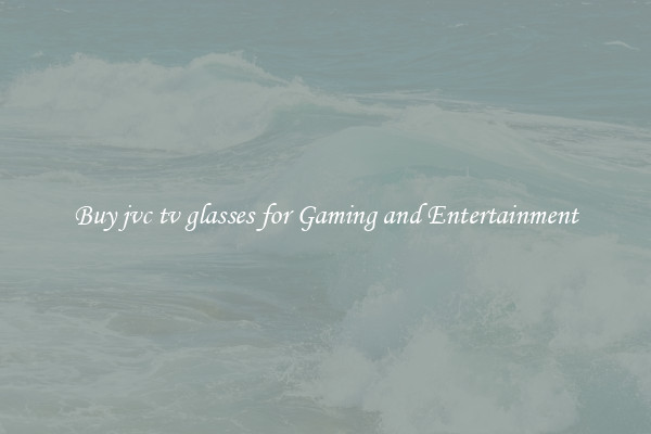 Buy jvc tv glasses for Gaming and Entertainment
